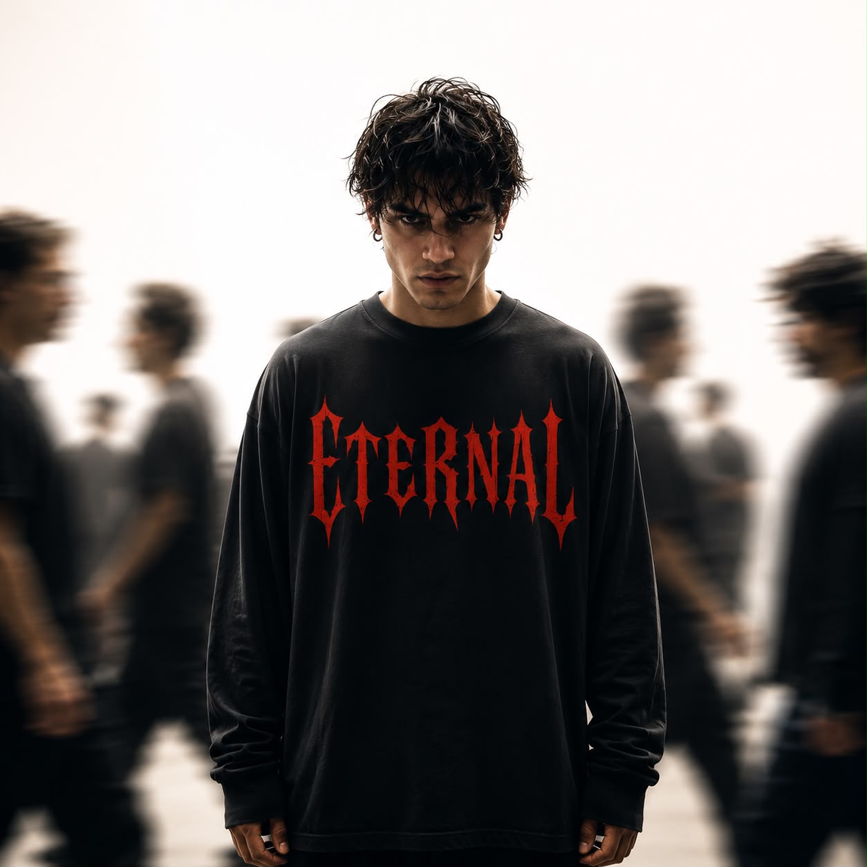 Oversized Unisex Long Sleeve T-Shirt