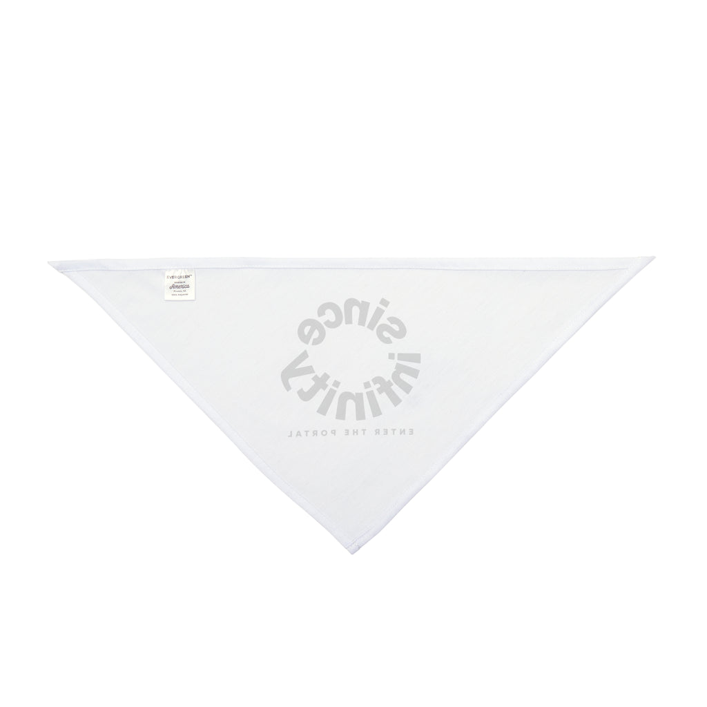 Pet Bandana — "Since Infinity: Enter the Portal" Graphic Dog & Cat Bandana