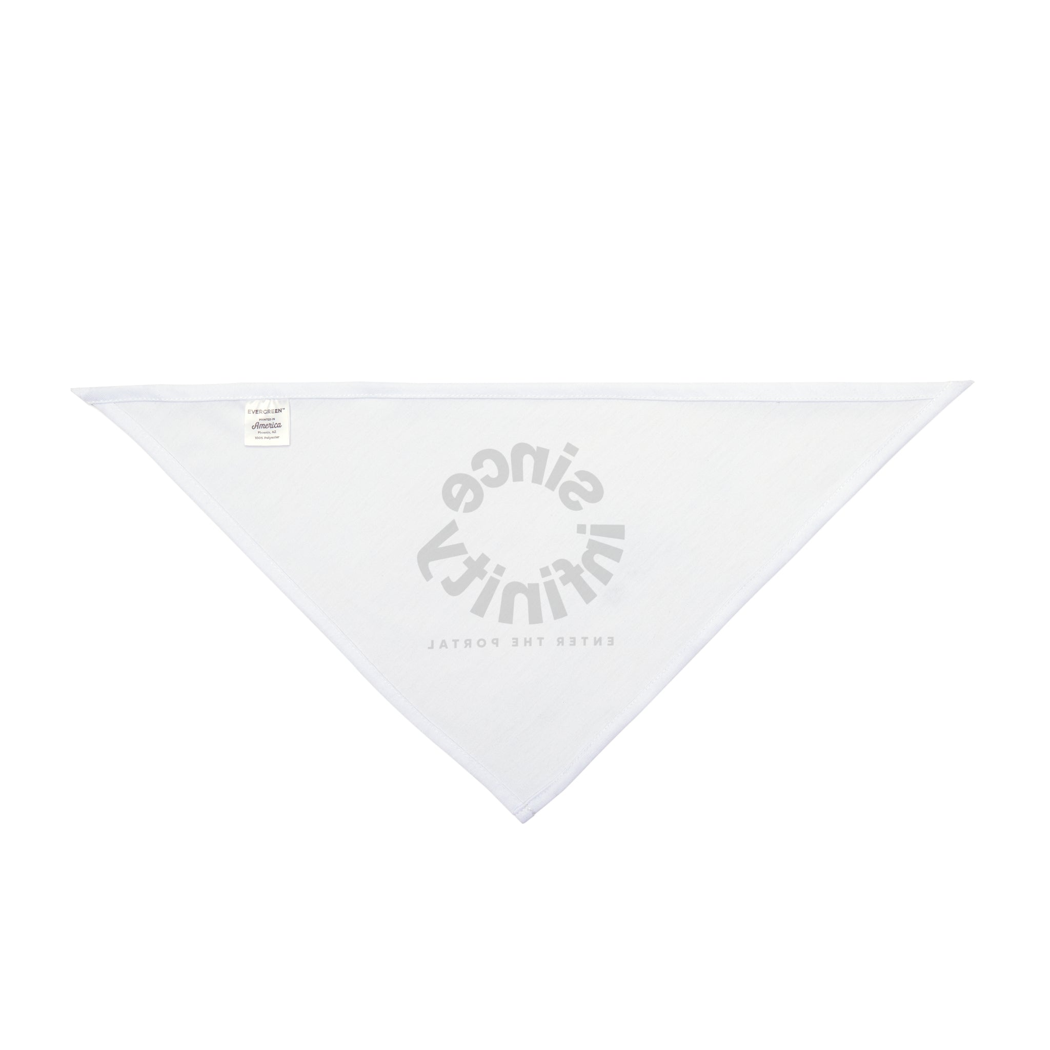 Pet Bandana — "Since Infinity: Enter the Portal" Graphic Dog & Cat Bandana