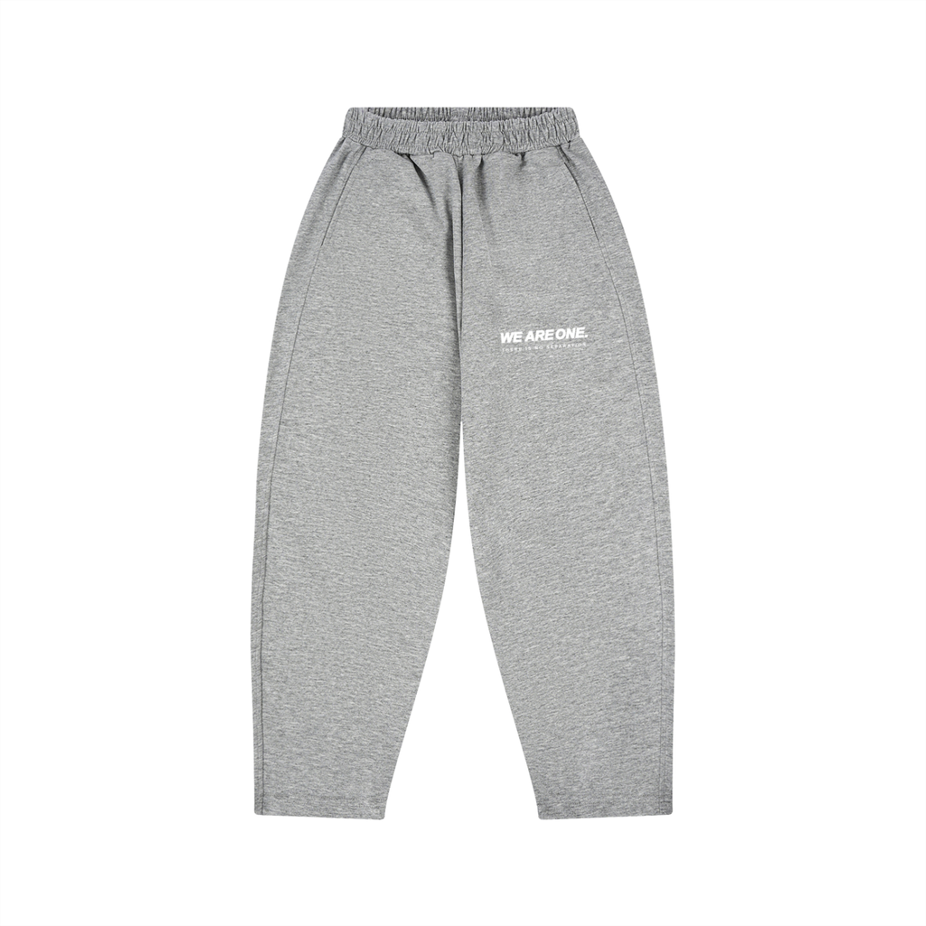 WE ARE ONE wide leg sweatpants