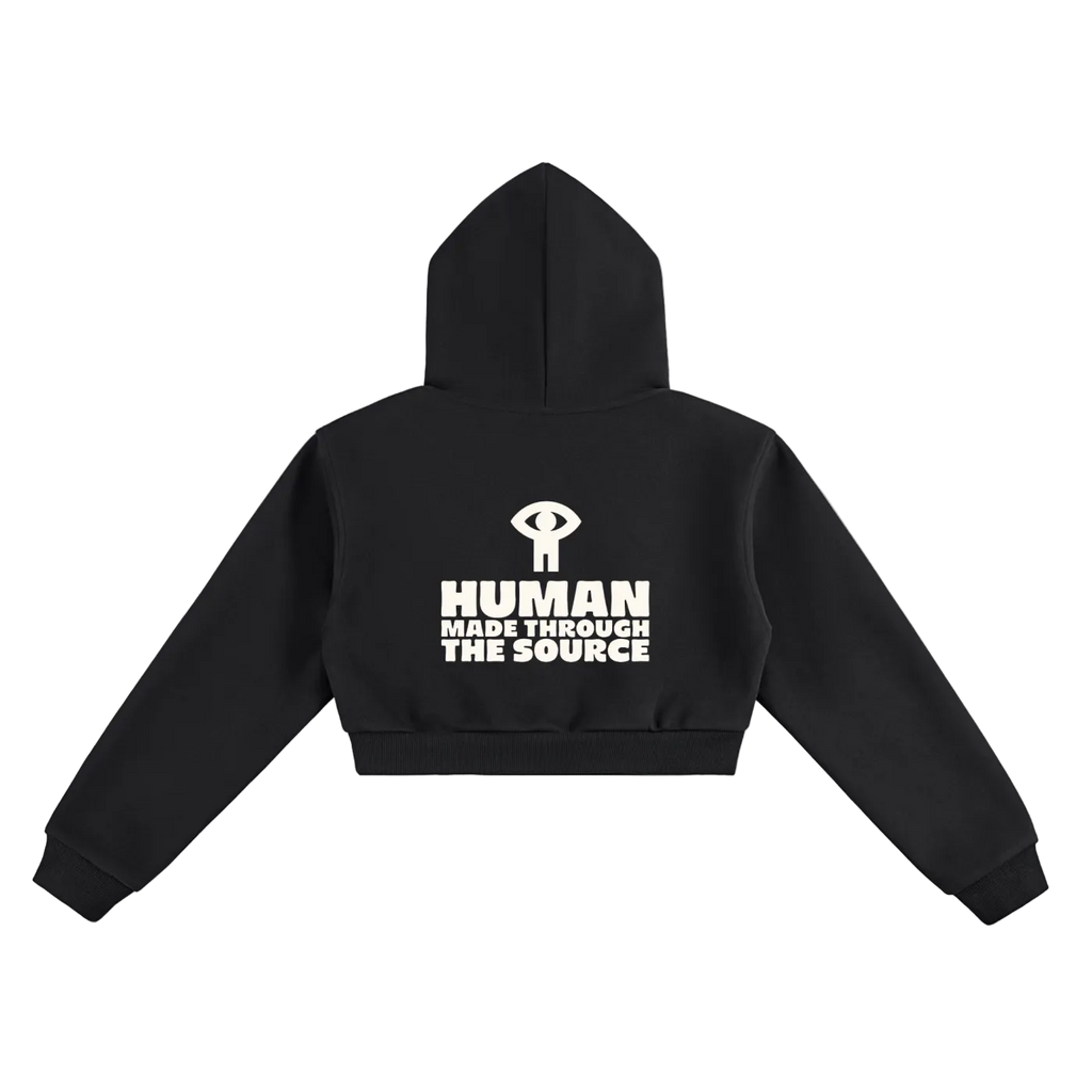 Essential Cropped Hoodie