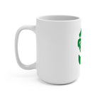 The Garden Flower Mug — 15oz Botanical Coffee Cup