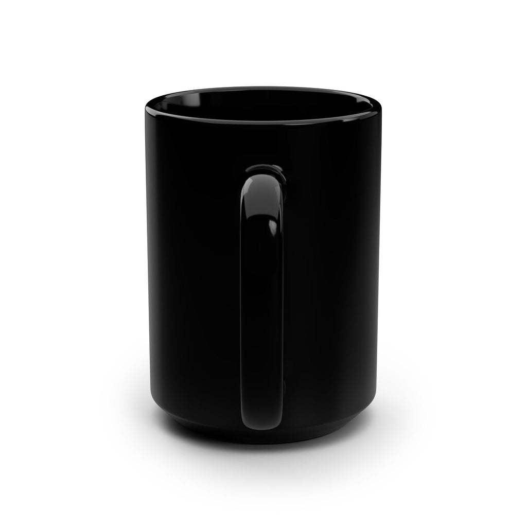 Thee Garden Black 15oz Ceramic Mug