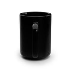 Thee Garden Black 15oz Ceramic Mug