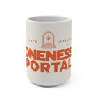 Oneness Portal 15oz Ceramic Mug — Spiritual Inspirational Coffee Cup
