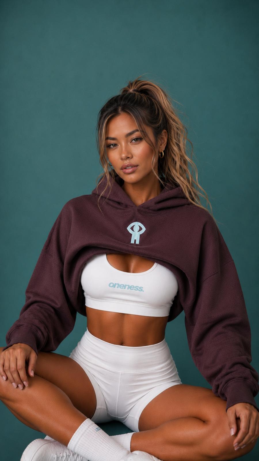 Essential Cropped Hoodie