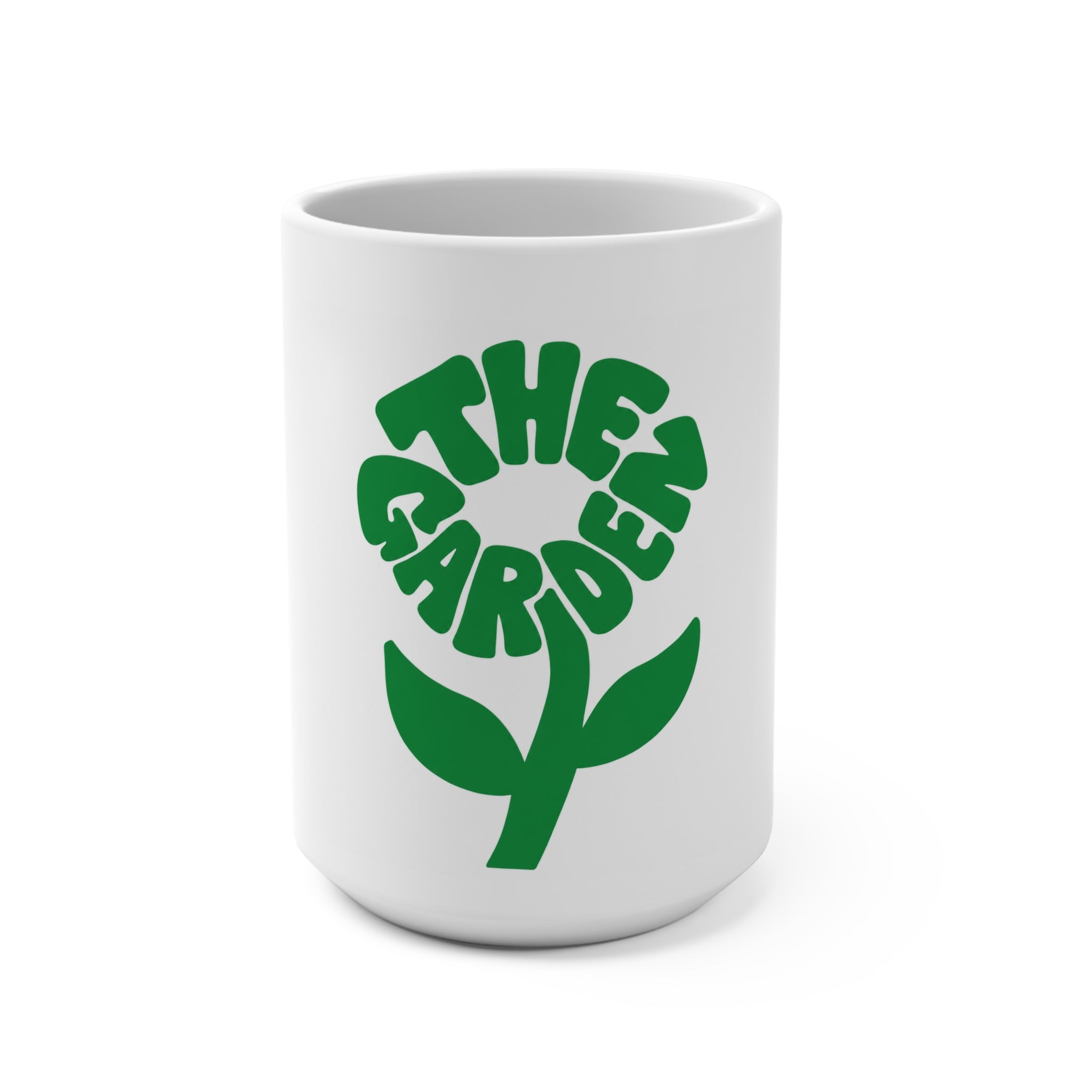 The Garden Flower Mug — 15oz Botanical Coffee Cup
