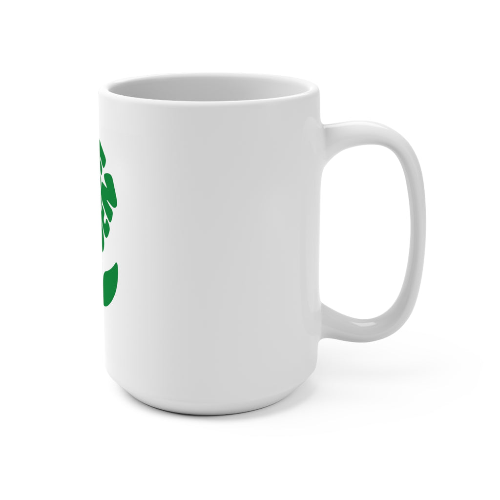 The Garden Flower Mug — 15oz Botanical Coffee Cup