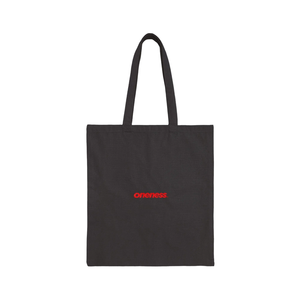 Oneness Canvas Tote Bag — Minimalist Cotton Grocery & Everyday Carry