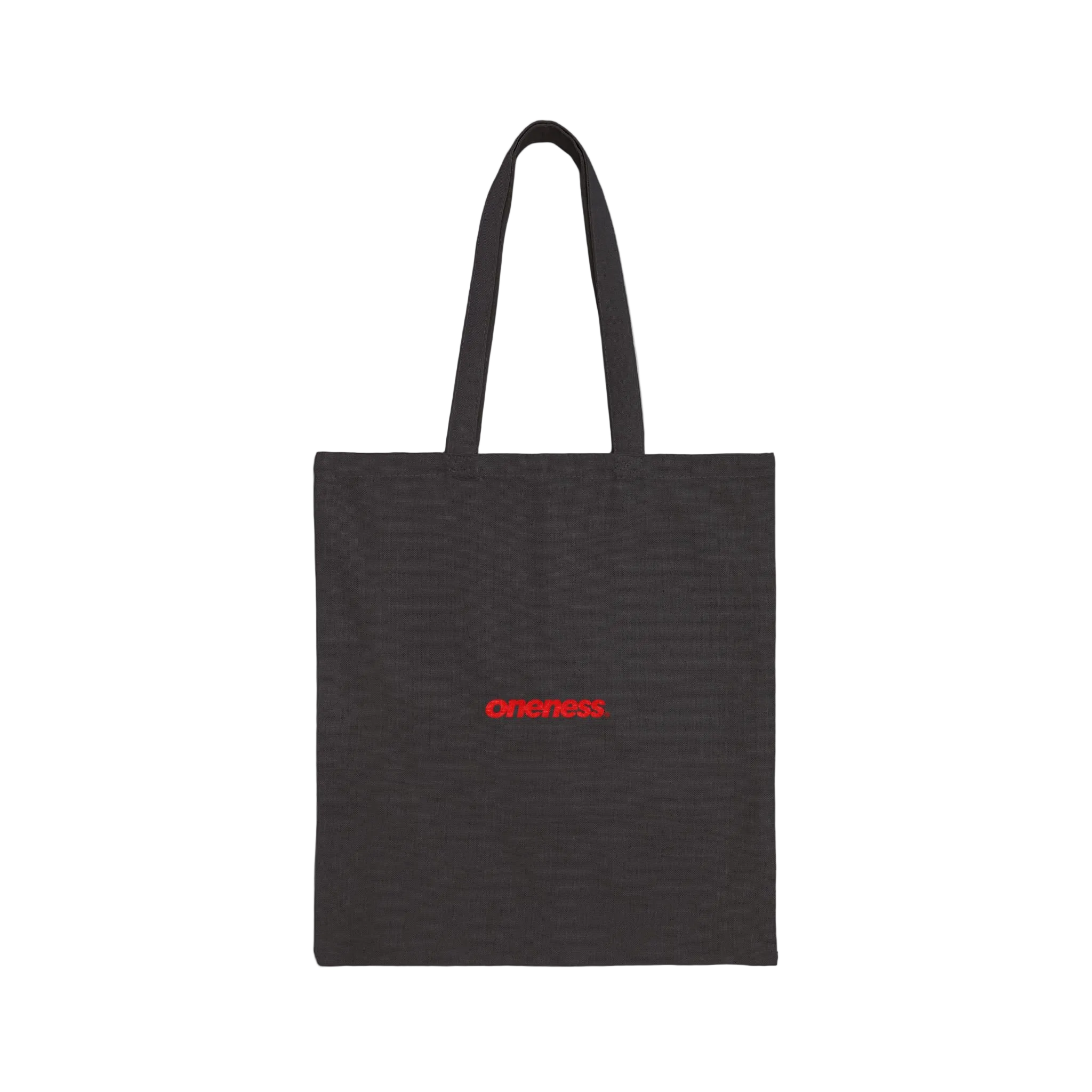 Oneness Canvas Tote Bag — Minimalist Cotton Grocery & Everyday Carry