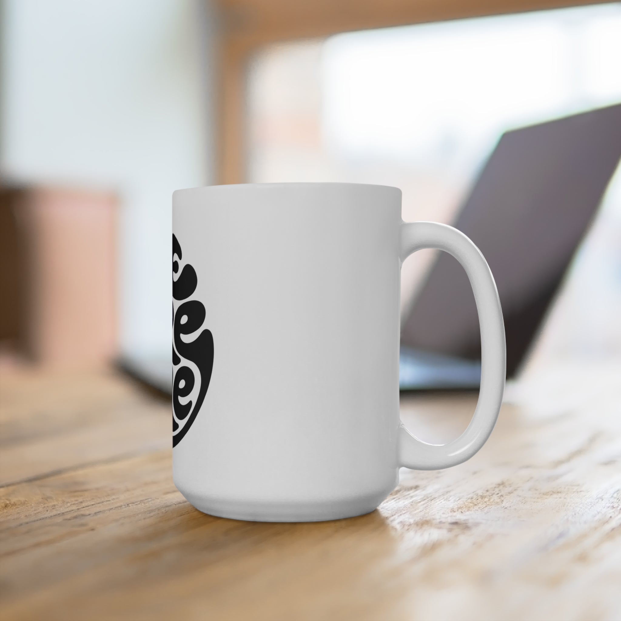 We Are One Ceramic Mug - 15oz Unity Peace Statement Coffee Cup