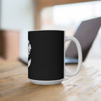 The Garden Flower Mug — 15oz Retro Floral Ceramic Coffee Cup