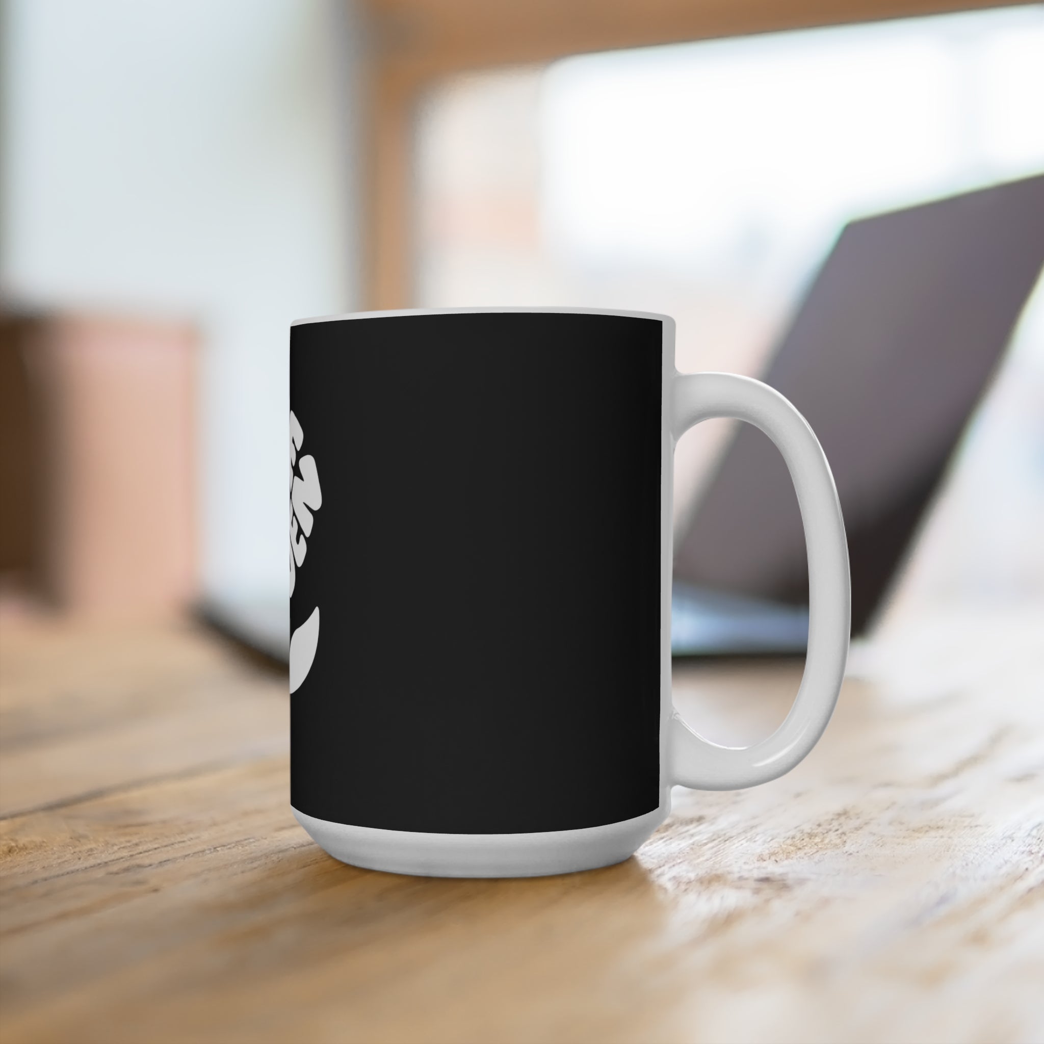 The Garden Flower Mug — 15oz Retro Floral Ceramic Coffee Cup