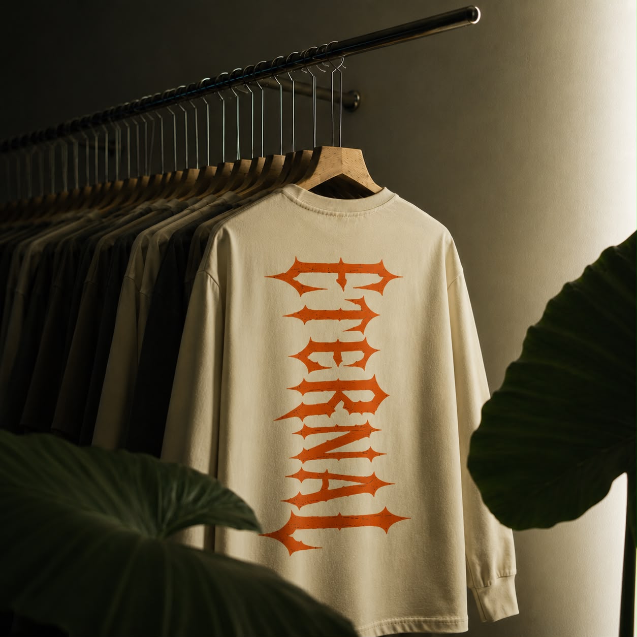 Oversized Unisex Long Sleeve T-Shirt
