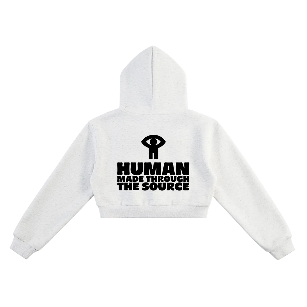 Essential Cropped Hoodie