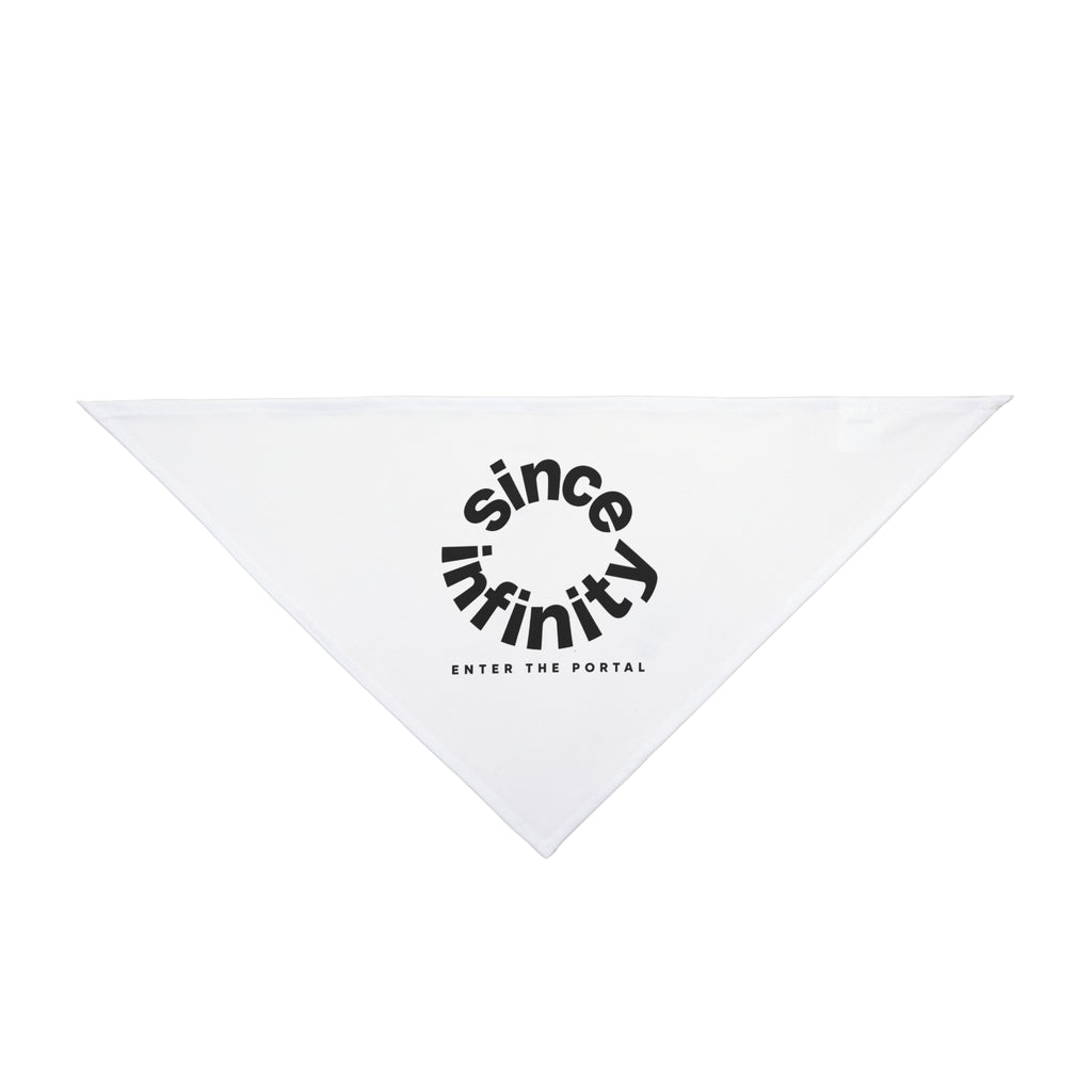 Pet Bandana — "Since Infinity: Enter the Portal" Graphic Dog & Cat Bandana