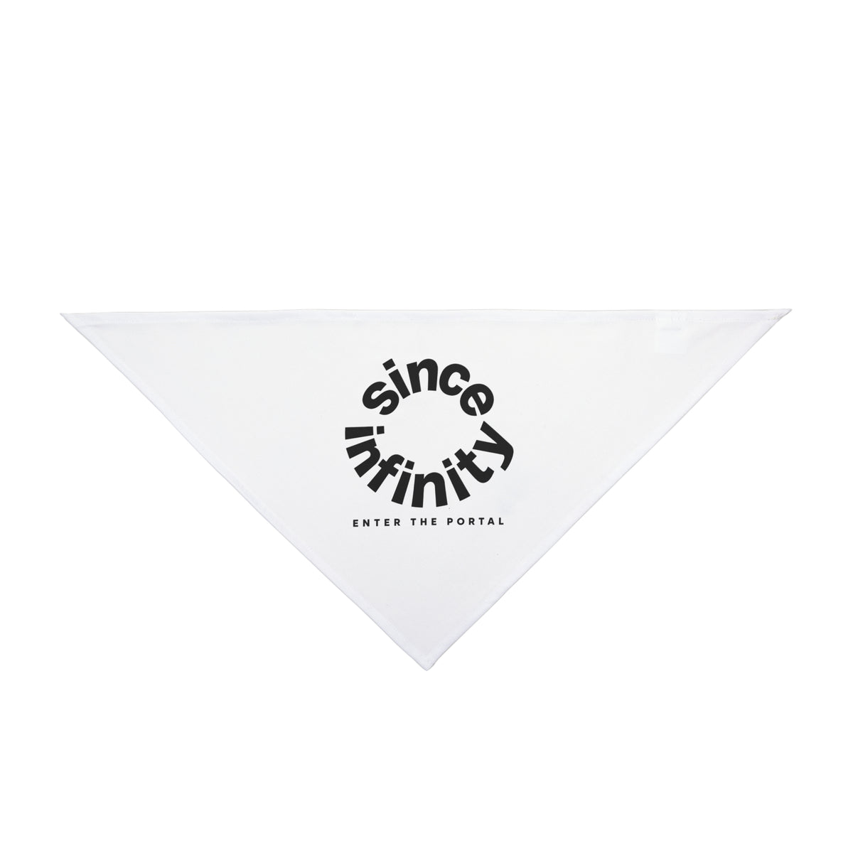 Pet Bandana — "Since Infinity: Enter the Portal" Graphic Dog & Cat Bandana