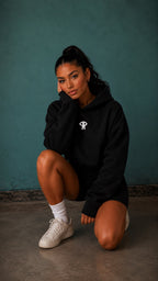 THE SOURCE WITHIN CROPPED HOODIE