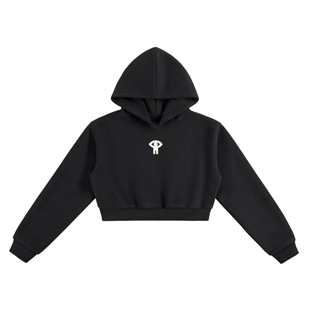 Essential Cropped Hoodie