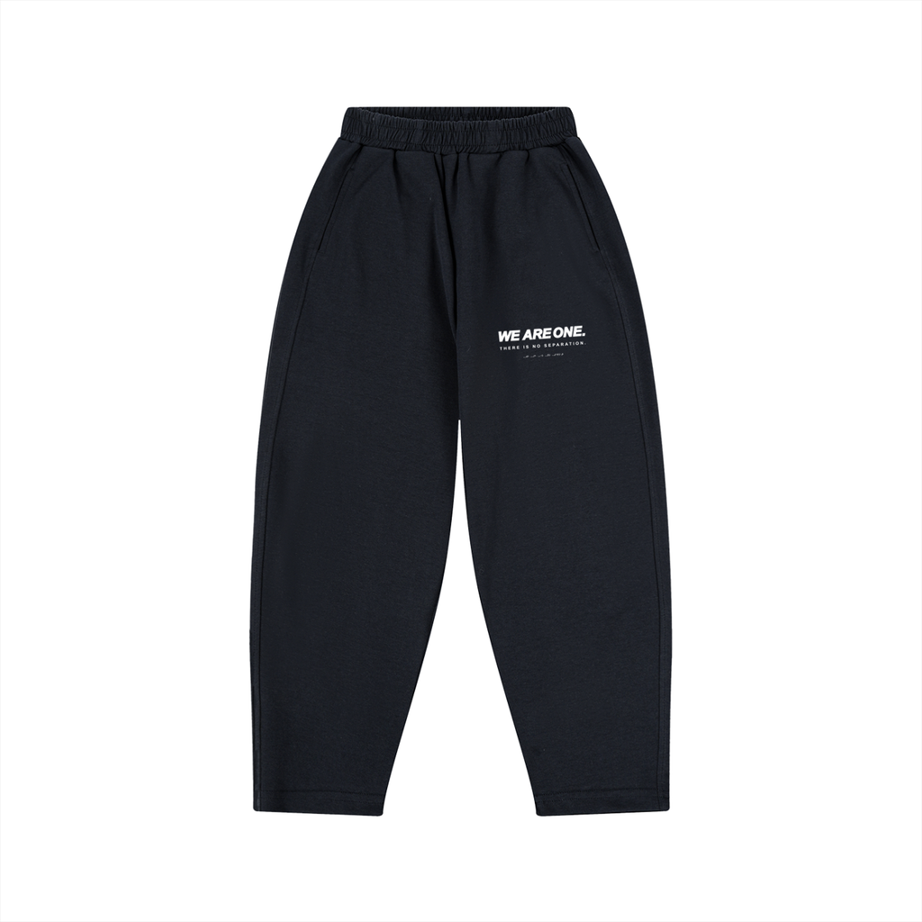 WE ARE ONE wide leg sweatpants