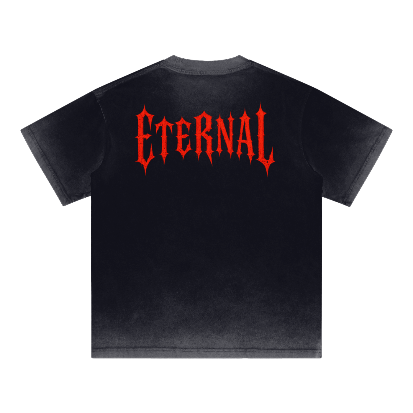 Reverse Dyed Loose Cotton T-Shirt