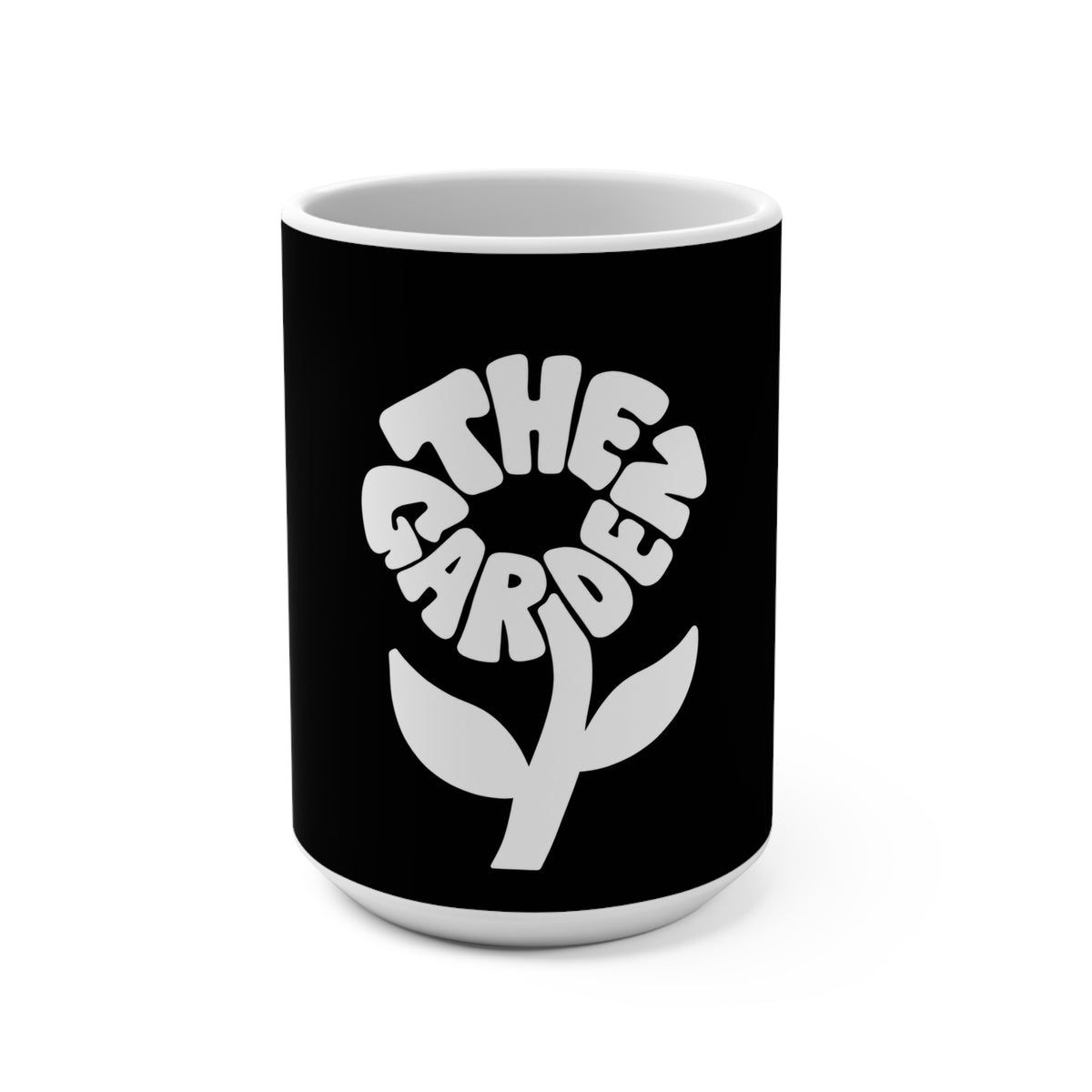 The Garden Flower Mug — 15oz Retro Floral Ceramic Coffee Cup