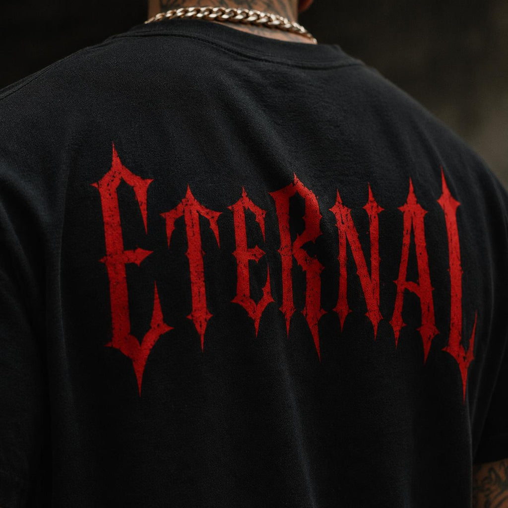 Reverse Dyed Loose Cotton T-Shirt