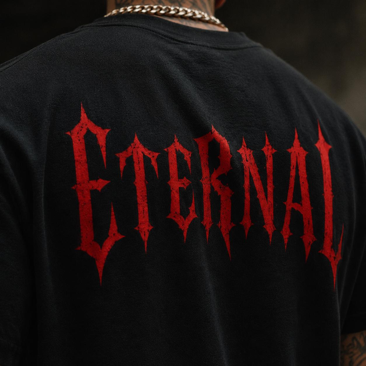 Reverse Dyed Loose Cotton T-Shirt