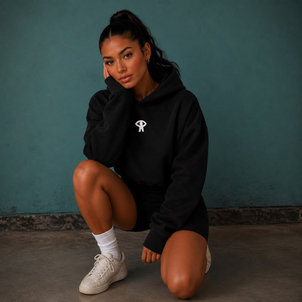 Essential Cropped Hoodie