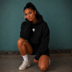 THE SOURCE WITHIN CROPPED HOODIE