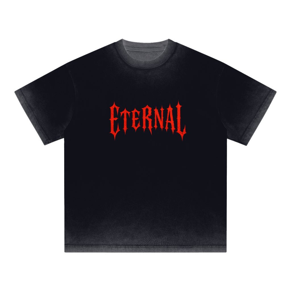 Reverse Dyed Loose Cotton T-Shirt