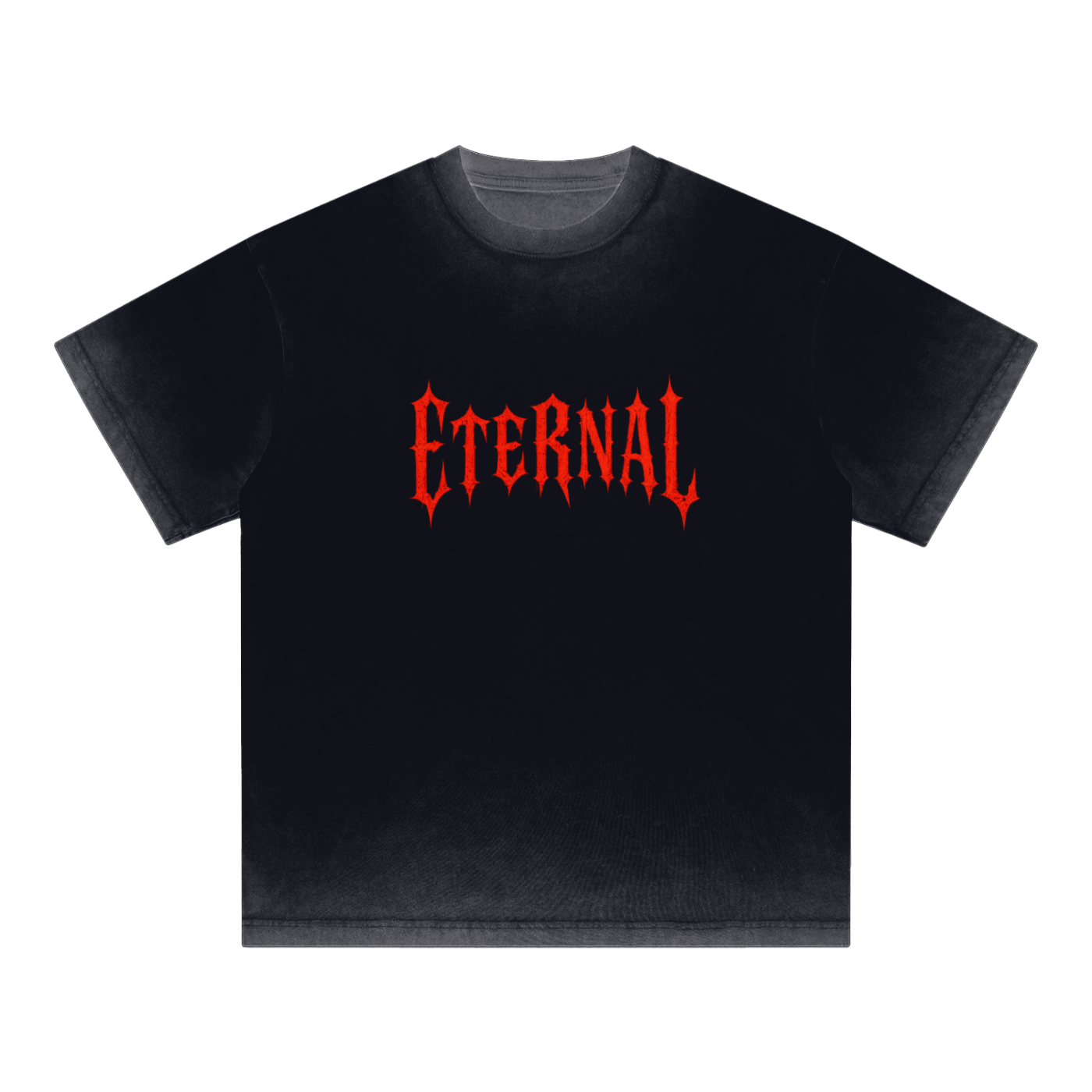 Reverse Dyed Loose Cotton T-Shirt